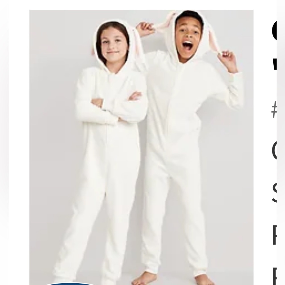 Gender Neutral Bunny PJs - XL